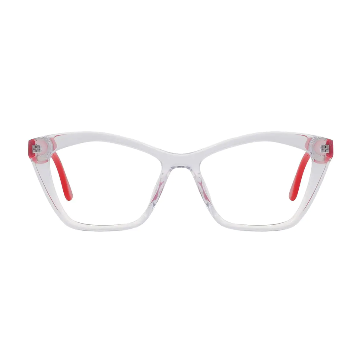 Cat-eye Clear Eyeglasses
