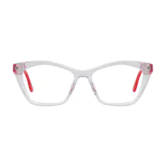 Cat-eye Clear Eyeglasses