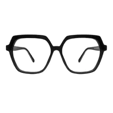 Square Black Eyeglasses