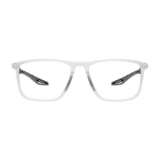 Rectangle Clear/Gray Sport Eyeglasses