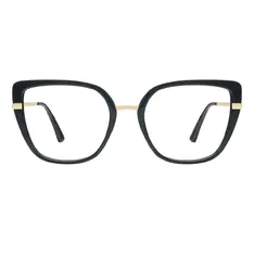 Square Black Eyeglasses