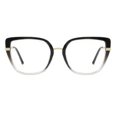 Square Gradient Gray Eyeglasses
