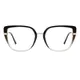 Square Gradient Gray Eyeglasses