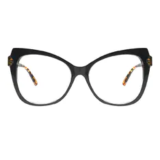 Cat-eye Black Eyeglasses