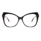 Cat-eye Black Eyeglasses
