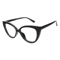 Cat-eye Black Eyeglasses