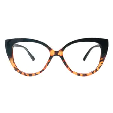 Cat-eye Black/Tortoiseshell Eyeglasses