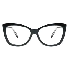Cat-eye Black Eyeglasses