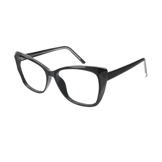 Cat-eye Black Eyeglasses