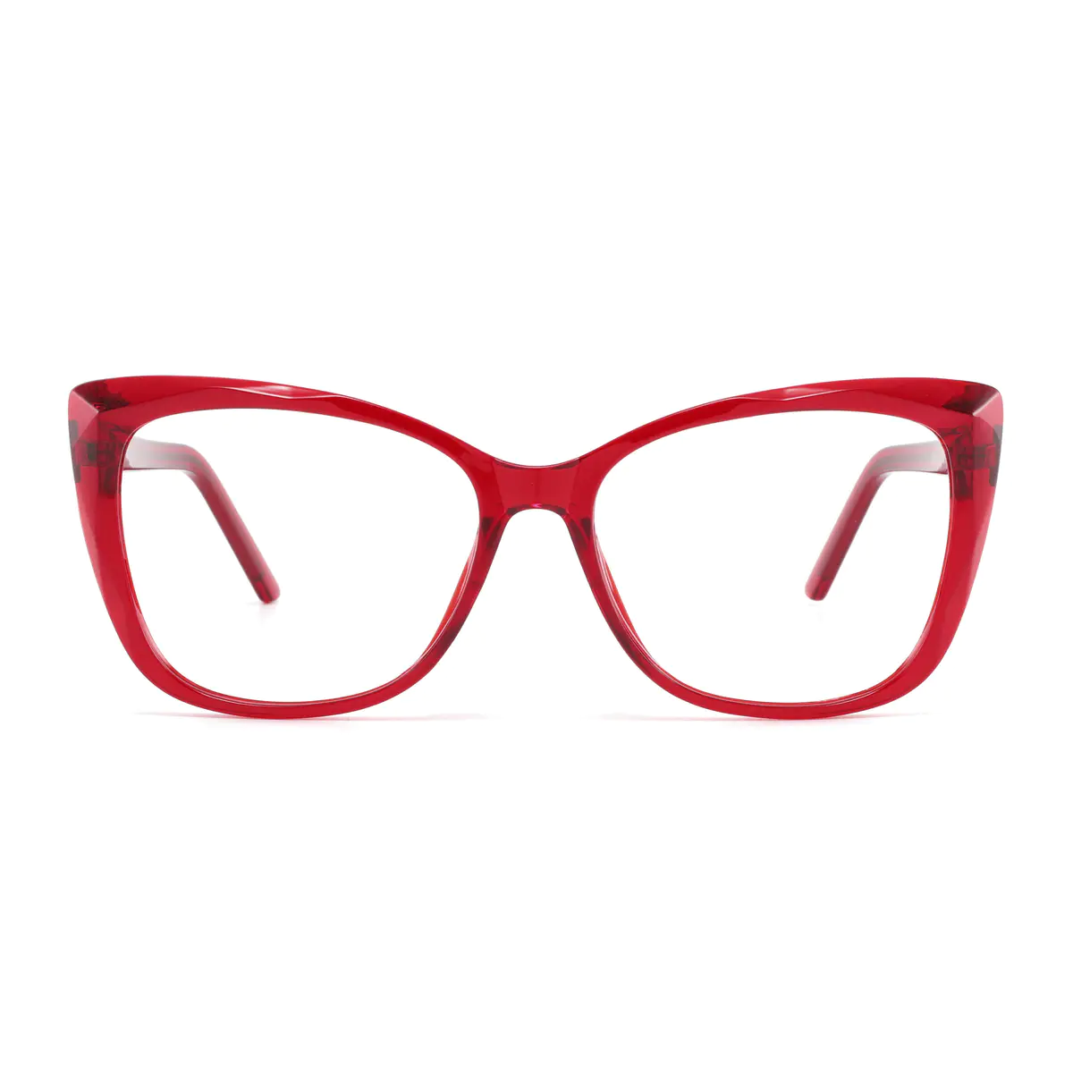 Cat-eye Red Eyeglasses