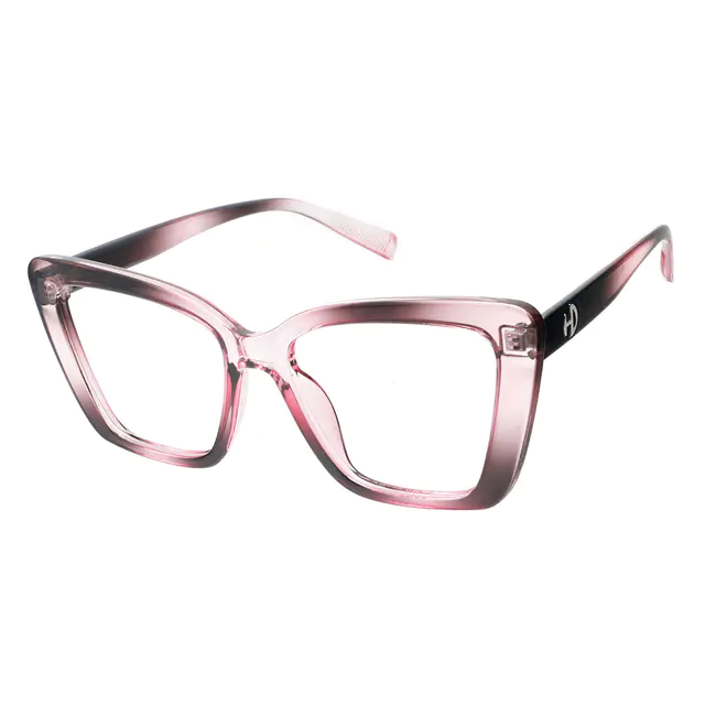 Cat-eye Gradient Pink Eyeglasses