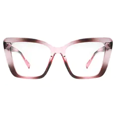 Cat-eye Gradient Pink Eyeglasses