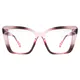 Cat-eye Gradient Pink Eyeglasses