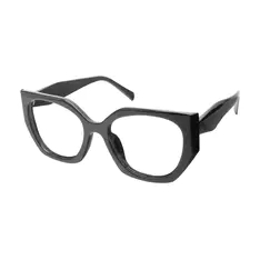 Geometric Black Eyeglasses