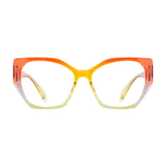 Geometric Multicolor Eyeglasses