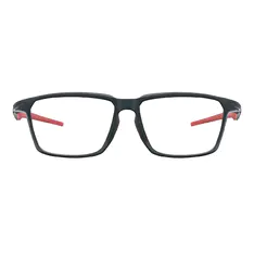 Rectangle Red Sport Eyeglasses