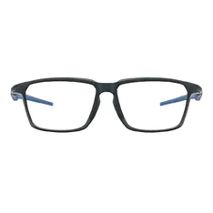 Rectangle Blue Sport Eyeglasses