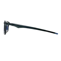 Rectangle Blue Sport Eyeglasses