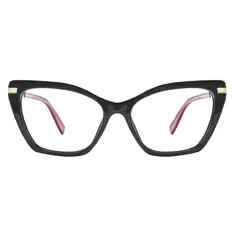Cat-eye Black Eyeglasses