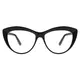 Cat-eye Black Eyeglasses