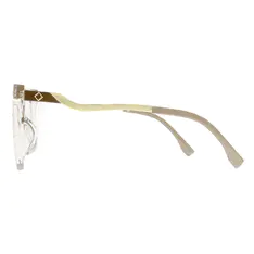 Square Brown Eyeglasses