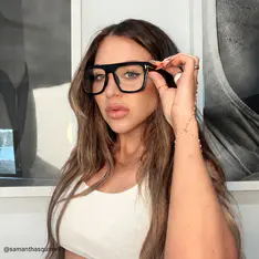 Square Black Eyeglasses
