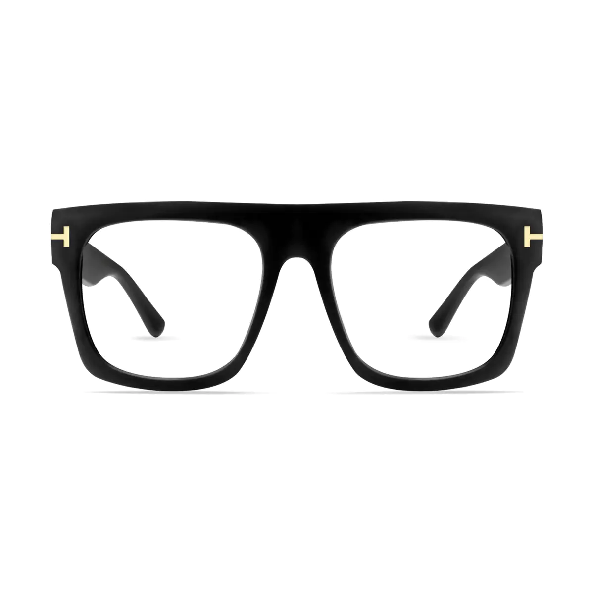 Square Black Eyeglasses