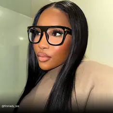 Square Black Eyeglasses