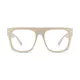 Square Cream Eyeglasses
