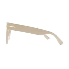 Square Cream Eyeglasses