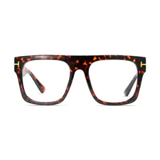 Square Tortoiseshell Eyeglasses