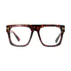 Square Tortoiseshell Eyeglasses