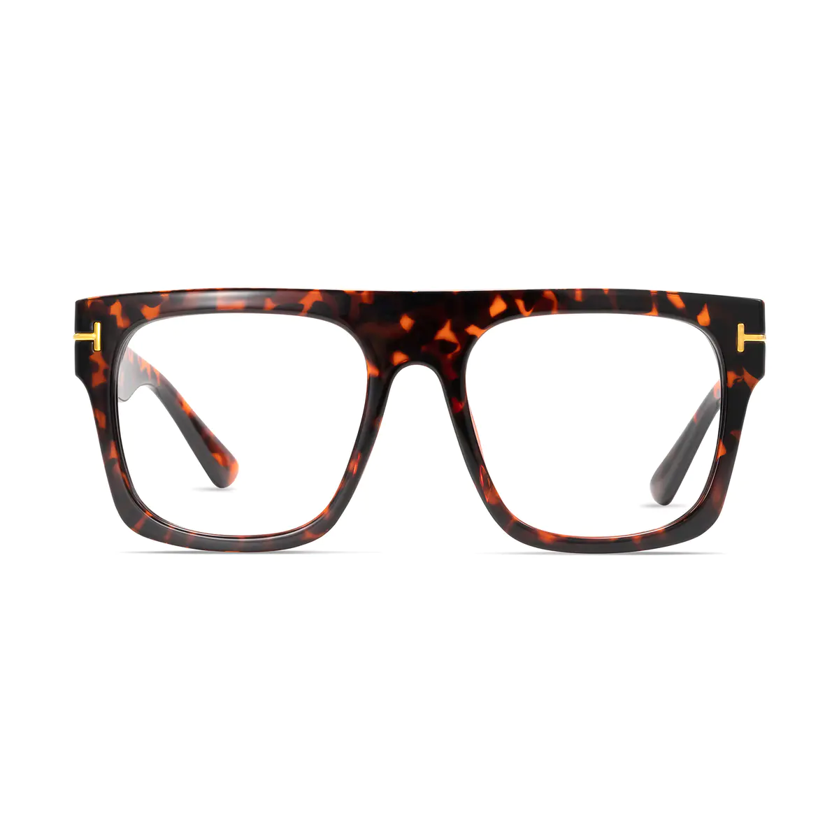 Square Tortoiseshell Eyeglasses