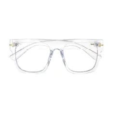 Square Clear Eyeglasses