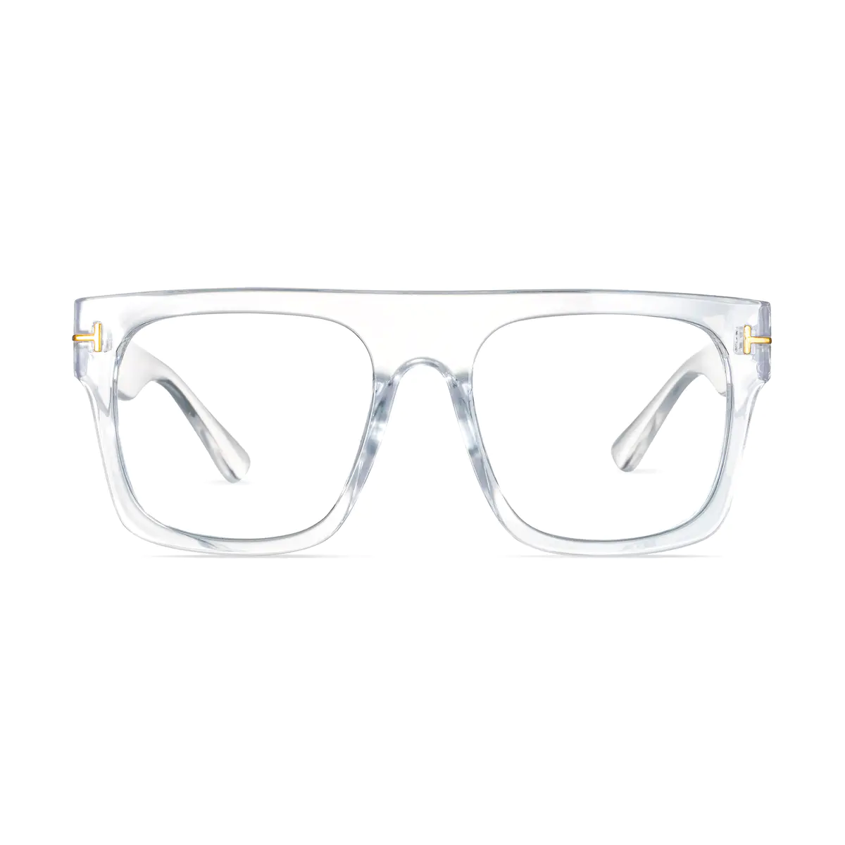 Square Clear Eyeglasses