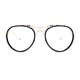 Aviator Black Eyeglasses