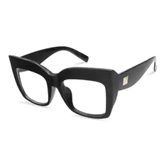 Square Black Eyeglasses