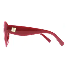 Square Red Eyeglasses