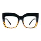 Square Black/Tortoiseshell Eyeglasses