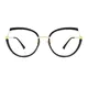 Oval Black Eyeglasses