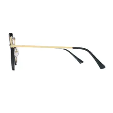 Oval Black Eyeglasses