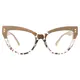 Cat-eye Brown/Tortoiseshell Eyeglasses