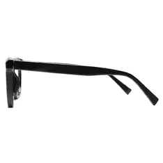 Square Black Eyeglasses