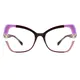 Cat-eye Brown Eyeglasses