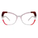Cat-eye Pink Eyeglasses