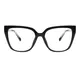Square Black Eyeglasses