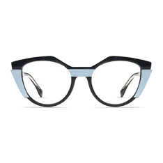 Cat-eye Blue Eyeglasses