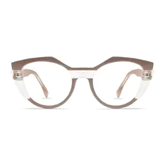 Cat-eye Light Brown Eyeglasses