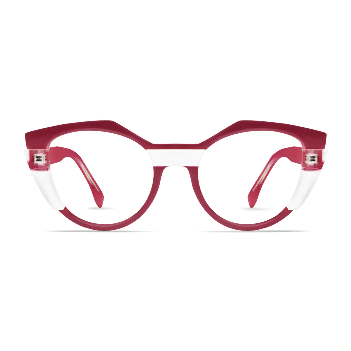 Cat-eye Red Eyeglasses
