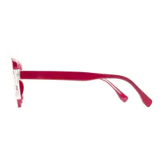 Cat-eye Red Eyeglasses